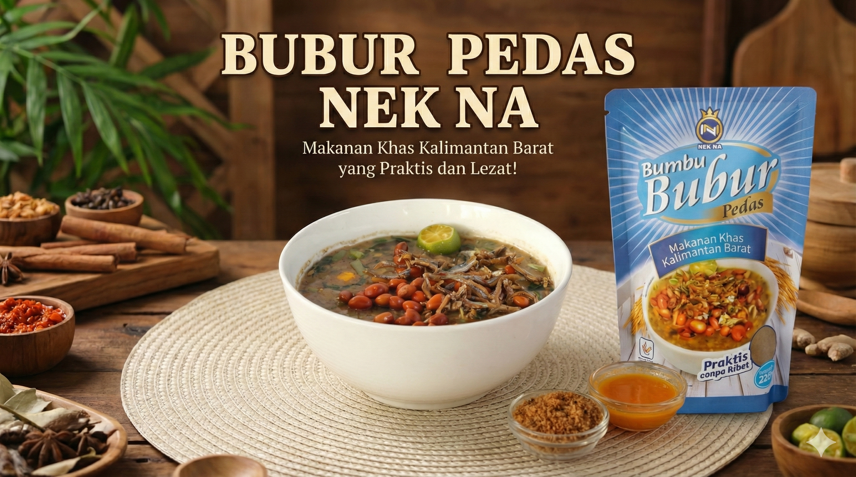 Bumbu Bubur Pedas Nek Na